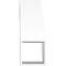 Ekena Millwork 5-in. W x 14-in. D x 14-in. H Stanfield Architectural Grade PVC Knee Brace BRCP05X14X14STA - alternate 3